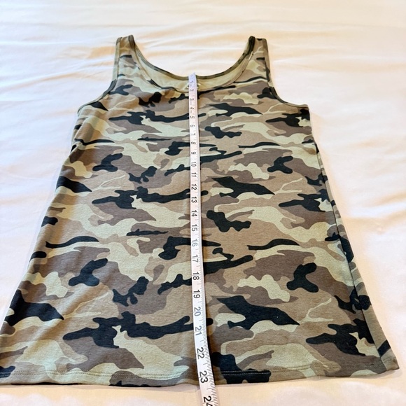 Set of 3 - George Green Camouflage Tops: 2 Basic Scoop Tank Tops, 1 Core Camis - Picture 5 of 11